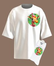T-shirt sokken verjaardag cadeau