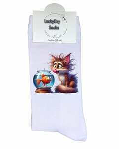 Kat vissenkom sokken 