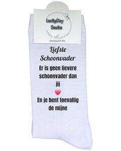 Liefste schoonvader sokken