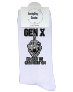 Gen X sokken