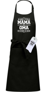 Luxe cadeau schort met sokken