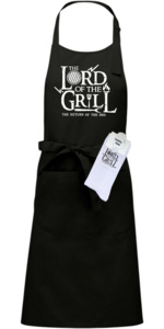 Luxe cadeau schort met sokken