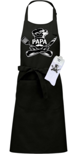 Luxe cadeau schort met sokken