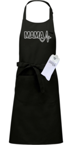 Luxe cadeau schort met sokken