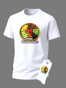  Tekst t-shirt met sokken set