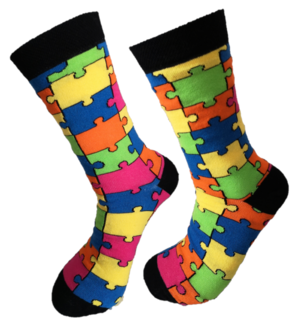 Puzzel sokken