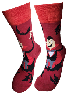 Dracula vampier sokken