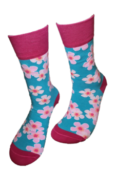 Japanse bloesem sokken
