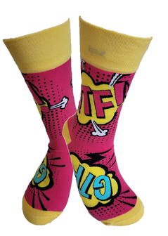 WTF sokken - grappige sokken