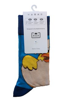 Kuikentje en ei sokken