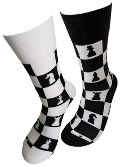 Schaakspel sokken