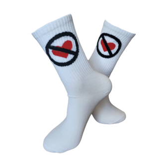 Tennis sport sokken met tekst