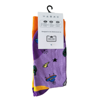 Space alien sokken