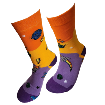 Space alien sokken