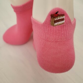 Borduur taart sneaker sokken
