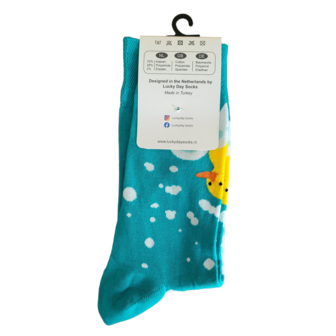 Badeendjes douche sokken