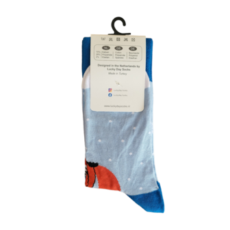 Vos kerstkado sokken