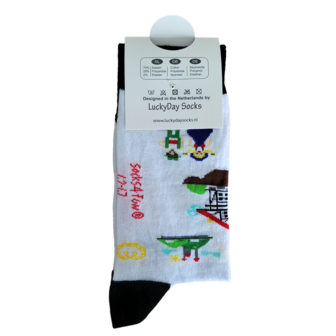 Oktoberfest mismatch sokken