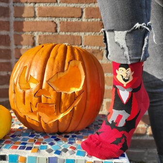 Dracula vampier sokken