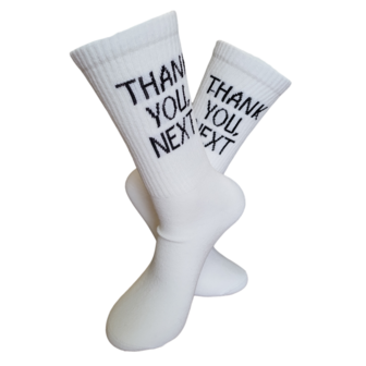Thank you next sokken - happy socks - fitness sokken - sport sokken