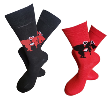 Stelletje sokken - love you sokken - Valentijns cadeau - happy socks