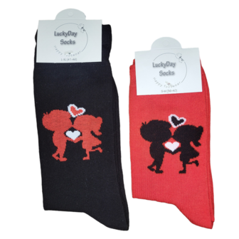 Stelletje sokken - love sokken - hou van je cadeau - happy socks