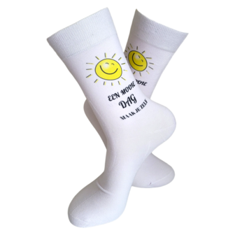 een mooie dag maak je zelf sokken