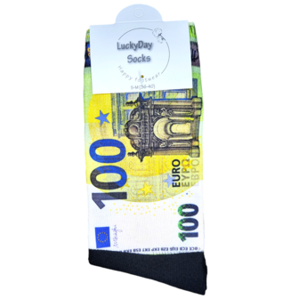 Computerprint &euro;100,- sokken
