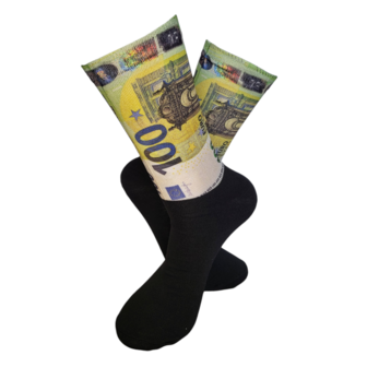 Computerprint &euro;100,- sokken
