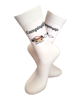 Print Campinglife campersokken