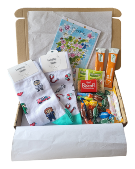 Sterkte set brievenbus cadeau
