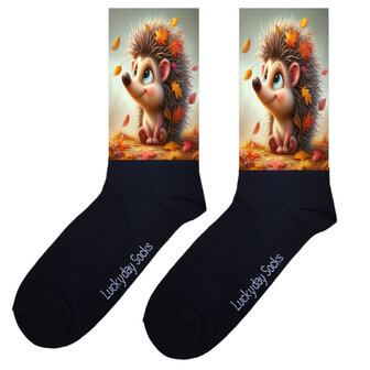 Egeltje herfst sokken