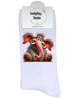 Olifant Mammoet sokken 