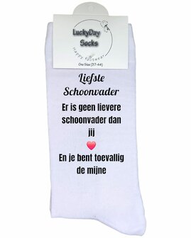 Liefste schoonvader sokken