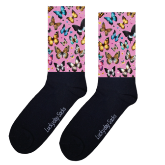 Vlinder sokken