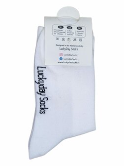 Sport sokken met tekst