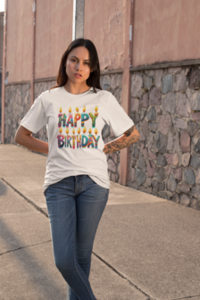 Verjaardag t-shirt