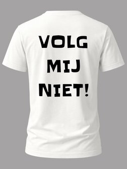 Grappige tekst t-shirt met sokken set
