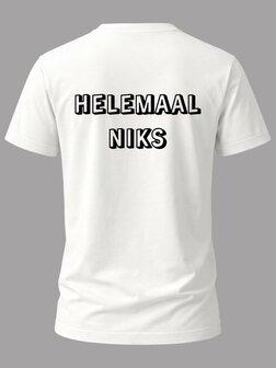 Grappige tekst SET met t-shirt en sokken
