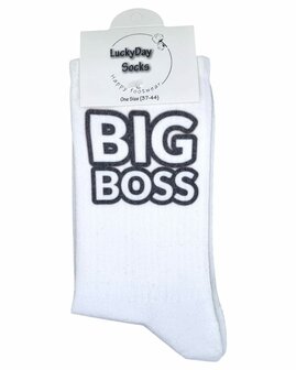 Grappige tekst SET met t-shirt en sokken