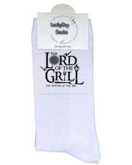 Luxe cadeau schort met sokken