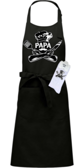 Luxe cadeau schort met sokken