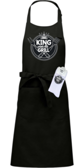 Luxe cadeau schort met sokken