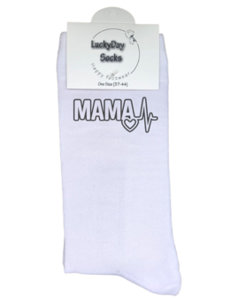 Luxe cadeau schort met sokken