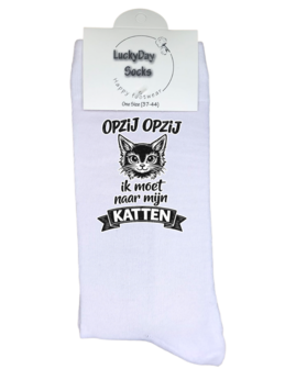 Luxe cadeau schort met sokken