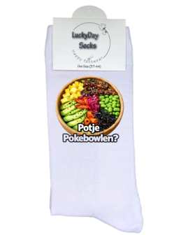 Luxe cadeau schort met sokken