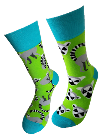 ringstaart sokken - happysocks - luckyday socks