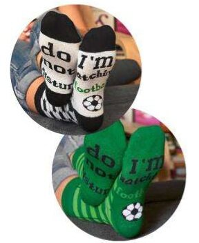 Voetbal DO NOT DISTURB... I´m watching football