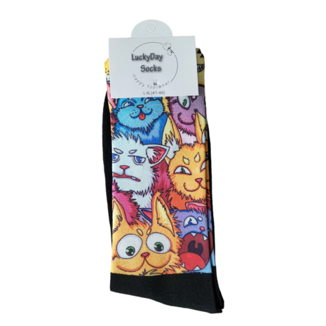 Computer Gekleurde poezen