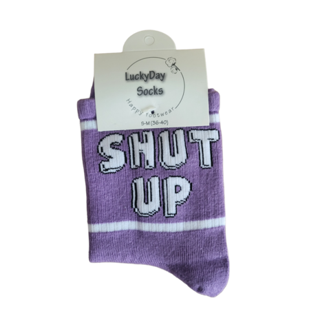 Tennis shut up paars